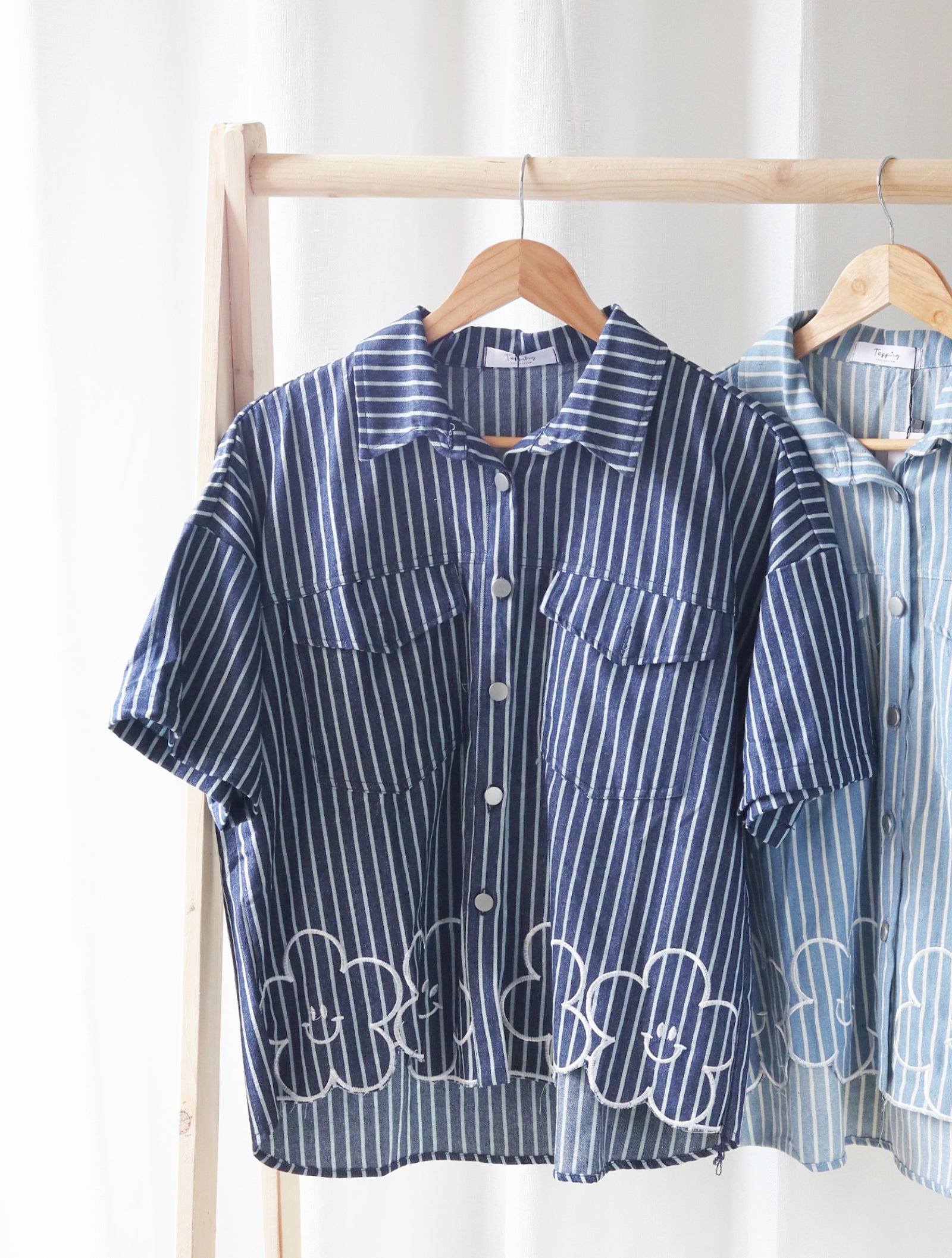 Charlene Denim Blouse