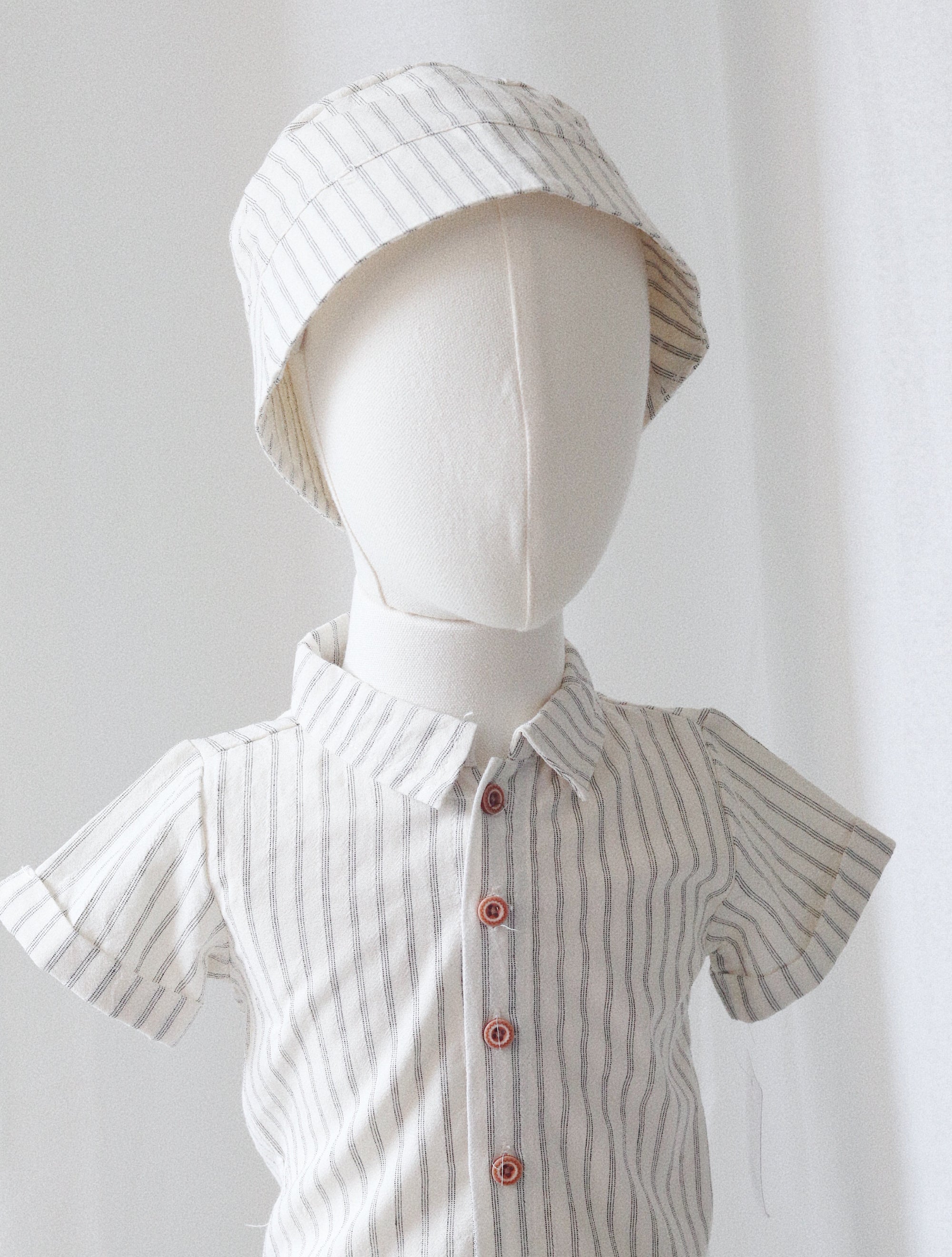 Colin Set in Pinstripes