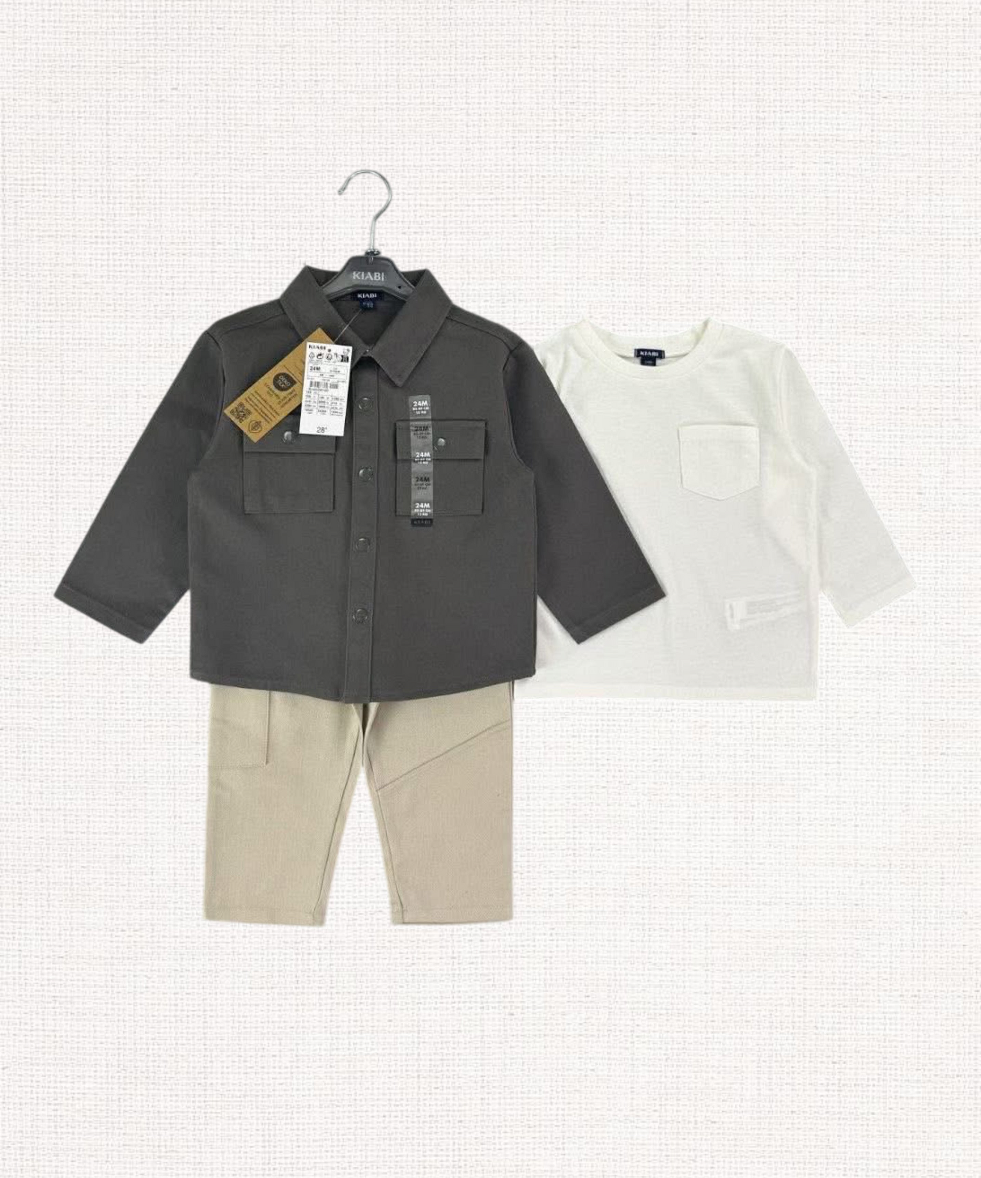 Corbin Set in Charcoal