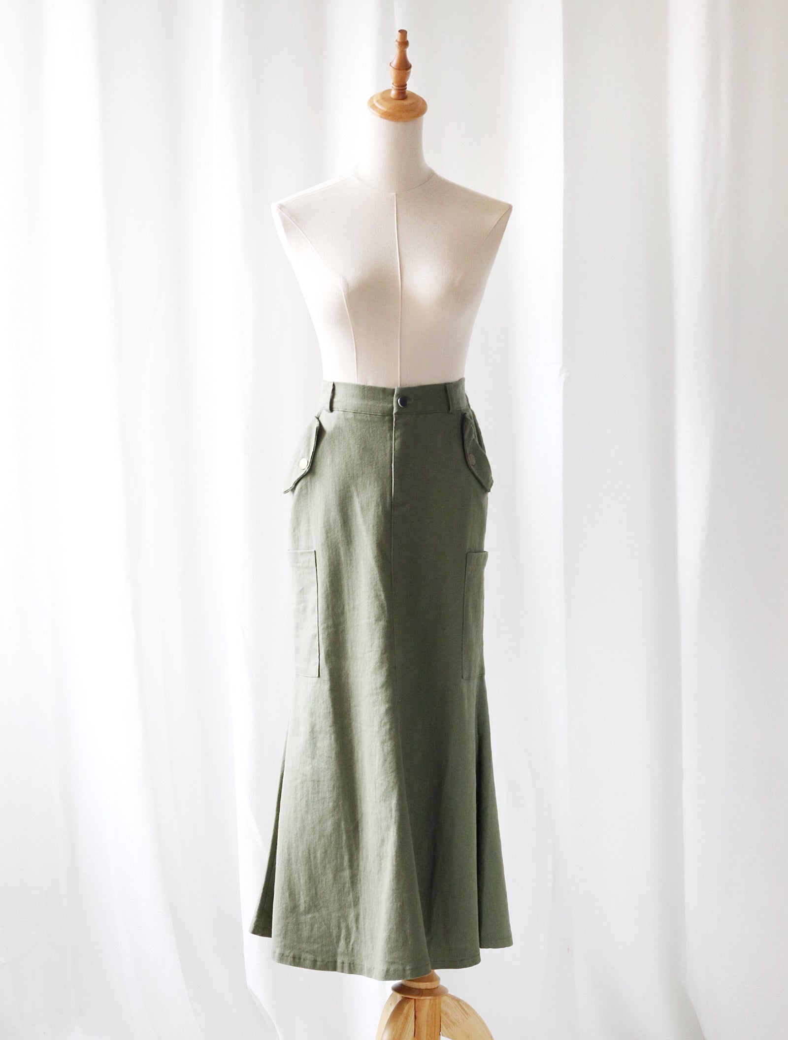 Allison Denim Skirt