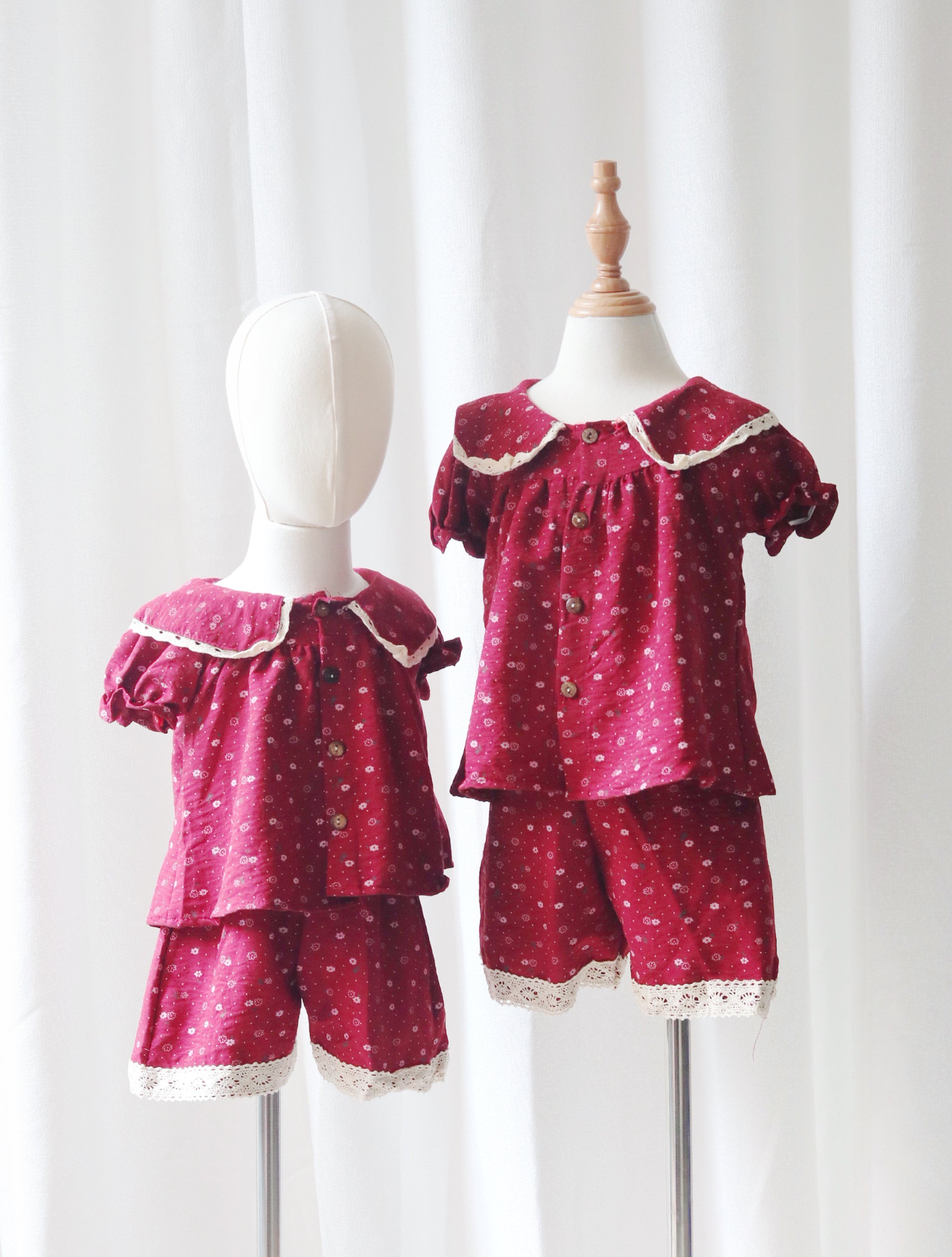Charlotte Set in Crimson