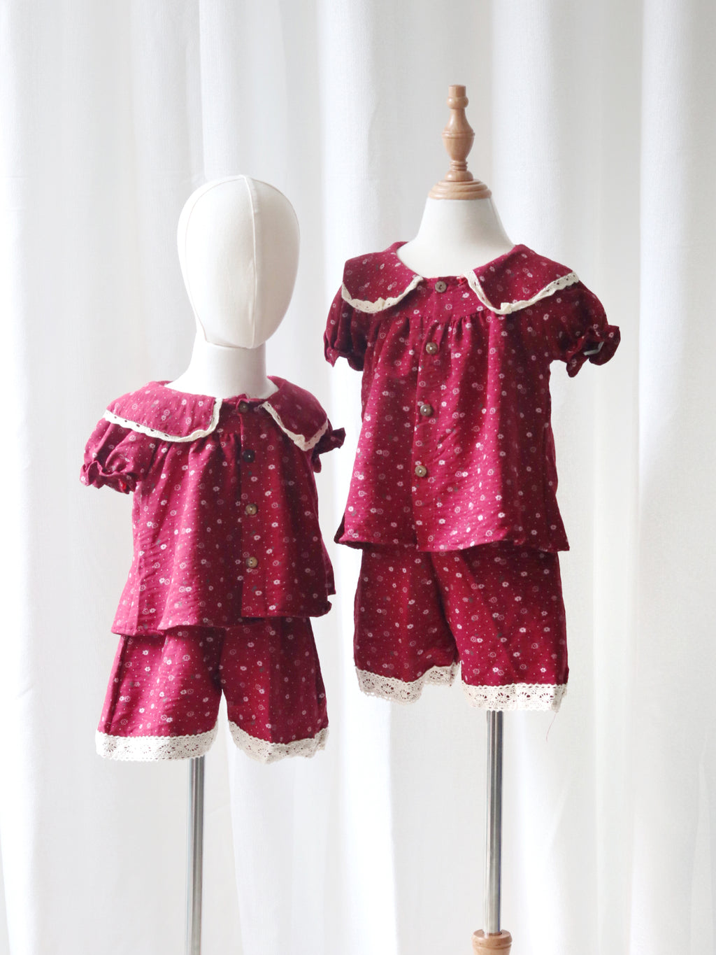 Charlotte Set in Crimson