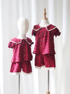 Charlotte Set in Crimson