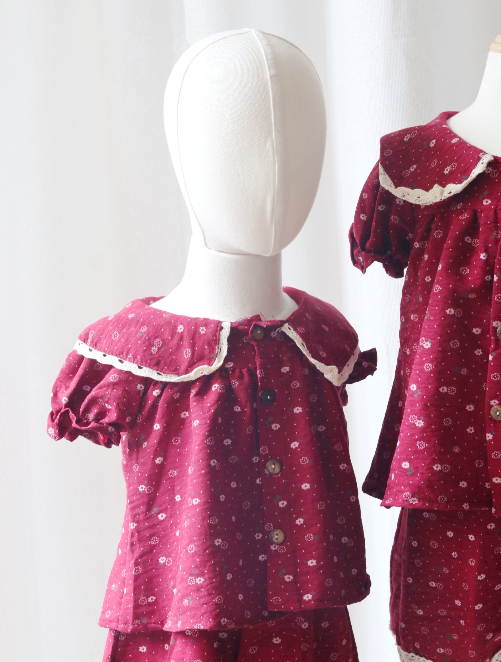 Charlotte Set in Crimson