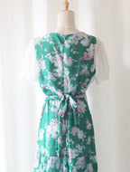 Aria Dress in Emerald